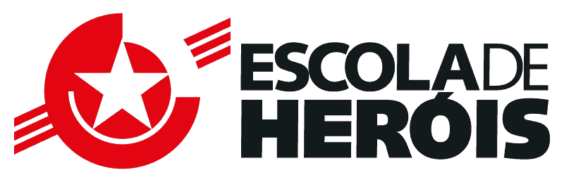 Logo de Escola de Heróis